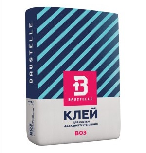 Клей для систем фасадного утепления (ППС и минваты), мешок/25кг