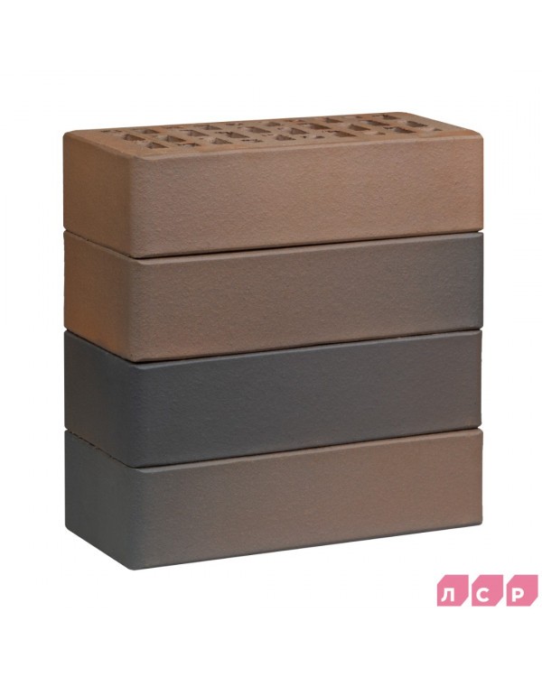 Изображение КИРПИЧ ЛИЦЕВОЙ КЕРАМИЧЕСКИЙ СВЕТЛО-КОРИЧНЕВЫЙ ФЛЕШ (ЛСР)