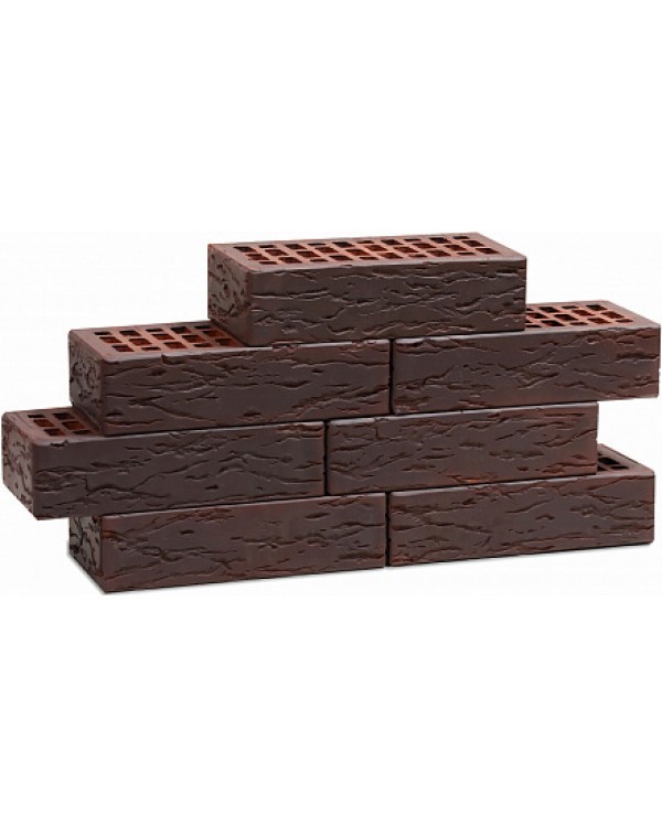 Изображение КИРПИЧ ЛИЦЕВОЙ КЕРАМИЧЕСКИЙ АНТИК РУСТ (Воротынский КЗ)